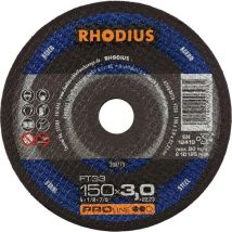 Disco De Corte Rhodius Ft33 Acero 150 Mm 25 Piezas