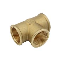General Fittings - Messing T-stück 1 1/4 Zoll Dn32 Abzweig Abzweigung Gewindefitting