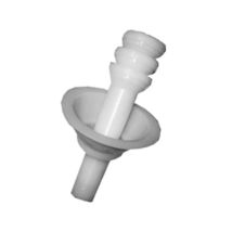 Set di 3 imbuti in plastica per macchina n. 22 – 03325 – Lunghezza: 22 cm – Garhe