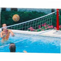 Volleyballspiel Mit Beschwerten Füßen + 7 M Blaues Netz