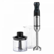 Batidora de Mano Jata 1500W – Acero Inoxidable – 4 Cuchillas – 2 Niveles de Velocidad – Vaso Medidor 700ml