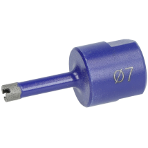 Couronne Diamantée Pour Forage À Eau Ø 7 Mm Pg850