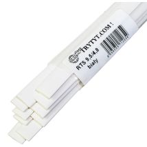 10x Tubo Termorretráctil Rts 9,5/4,8, Blanco