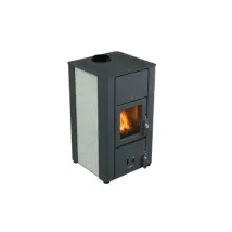 Stufa A Legna Ventilata Lincar Sofia Potenza 7,4kw Colore Nero