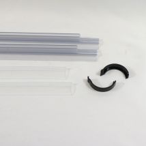 Breuer Wasserabweisprofil & Einschubdichtung 1000 Mm Schwarz Matt