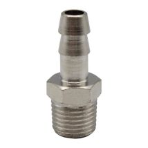 Racor Macho Con Espiga 1/4 Bspp-d-8 , Racord Macho Con Espiga 1/4 Bspp Diseñado Para Aplicaciones Neumáticas Ideal Para Usar Con Compresores De Aire 