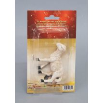 Schaf für Weihnachtskrippe – 8 cm hoch – Dekorationselement – Einzelstück
