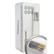 Tejido No Tejido Para Reformas Pintable 160 G Profhome Premiumvlies Plus 399-165-6 Revestimiento Mural Liso Blanco 6 Rollos 150 M2