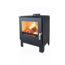 Stufa A Legna Verso Rheia L - 5 Kw Compatta Ed Efficiente Per Ambienti Accoglienti