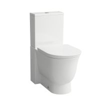 Inodoro de pedestal LAUFEN The New Classic – 44 cm altura – 700 mm largo – 370 mm ancho – cerámica blanca – descarga 5/3 litros