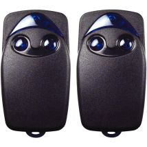 2 Mandos A Distancia Flo2r-s Para Electrodomésticos Y Puertas De Garaje Mando A Distancia De 2 Botones Y 433,92 Mhz, Compatible Con El Mando A 