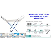 Sonecol - Tendedero Alas Delta Resina+metal Açor Epm-01 351 (caja 2 Unidades)