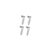 TrioPlast – 4 PZ PIES REGULABLES ANODIZADOS PARA MADERA