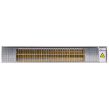 Qlima – Pew 3020 Halogenofen – 2000 Watt – Aluminium – Terrassenheizer für Wand- und Deckenmontage