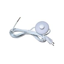 Tibelec – Cavo e interruttore in plastica 500W bianco – 3000mm – 30mm