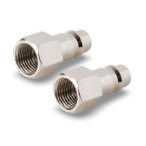 Dapetz Â Euro Airline Hose Fitting Connector Quick Release Euro Male To 1/4" Bsp Female Thread 2pcs