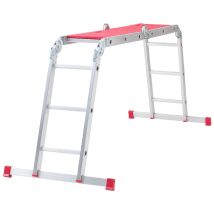 Aluminium 12 In 1 Multi-purpose Ladder With Platform - Werner