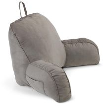 Maximex - 81570500 Cuscino Per Schienale Con Braccioli, Grigio/bianco