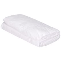 Nuit Des Vosges 2094428 Cotoval Lenzuolo Con Angoli Cotone In Tinta Unita Bianco 140 X 190 Cm