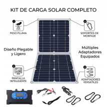 Panneau Solaire Pliable 36w Haute Puissance Tension À Vide 20v, 30a Panneau De Charge D'Urgence