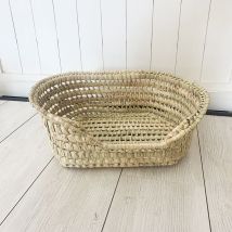 Panier pour animal fait main en fibre de palmier – 45 cm – Jardin piscine – Amendement jardin – OGOMONDO
