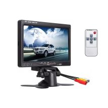 Monitor Lcd 7" Pollici Per Telecamera Retromarcia Auto Camper Av1 Av2