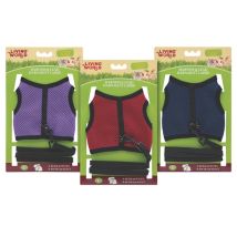 Arnés de seguridad ajustable para mascotas – Poliester suave y ligero – Ideal para paseos y actividades al aire libre