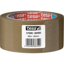 TESA – 57690 – Pp Acryl Windgeräusch Klebeband – 66m x 50mm – umweltfreundlich – für Papier und Karton