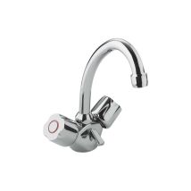 Robinet Mélangeur De Lavabo Bec Haut Hammel Senso Classic Chromé - 3801-1