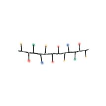 Lumineo - Mehrfarbig Blinkende Kompakte Led-girlande - White Warm 14m 500l