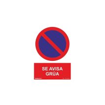 Cartello Di Avvertimento Gru 210x297mm Rd40041