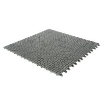 Ezooza - Set Da 4 Piastrelle Flessibili In Plastica 55,5 X 55,5 Cm Da Esterno, Drenanti E Autobloccanti