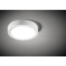 Vivida - Spring Plafoniera Tonda Led Bianca Ø300mm 24w 4000k