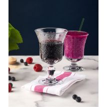 Amboise Glas – 220 ml – Höhe 15,4 cm – Durchmesser 9,2 cm – 6 Stück – Spülmaschinenfest – Transparent