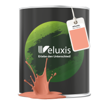 Pittura Murale Arancione-rosa Opaca Per Interni – Copertura Classe 1, Senza Cov, Senza Primer, A Goccia – Soggiorno E Camera Da Letto – 1 L – Veluxis 