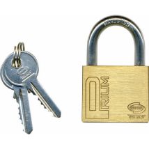 Lucchetto Ad Arco In Ottone Corbin Pl180 Mis. 25 Mm Arco 4mm Int. Arco 13x14mm