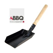 Bbq - Pala Metálica Para Carbón De Barbacoa Color Negro Mate