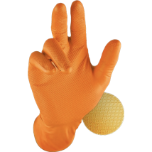 Guanti In Nitrile Grippaz Issaline 246or Arancione - M - Arancione