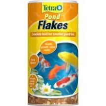 Spectrum – TetraPond Flakes Fish Food – 1 Litre – High Protein, Vitamins & Minerals for Small Pond Fish