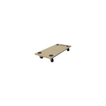 Supporto mobile a rotelle in MDF – 30 x 60 cm – Carico massimo 150 kg – 4 ruote – Equipstore