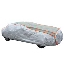 EURO Vanadium – Cubierta antigranizo impermeable para coche – Lona de poliéster Oxford 150D – Grosor 0,4 cm – Color gris