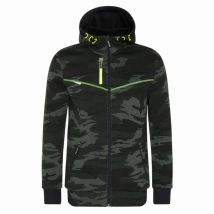 Giacca - Nine Worth - Botta 1509 Camouflage / Giallo Fluorescente T.l