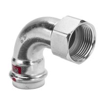 Viega Bogen 90 Grad Mit Sc Prestabo 1114.5 In 22mm X Rp1/2 Stahl Verzinkt