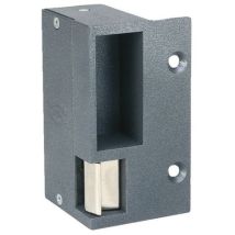 Incontro elettrico da superficie 390 NO Nero 12V – Forza di tenuta 400 daN – EFF