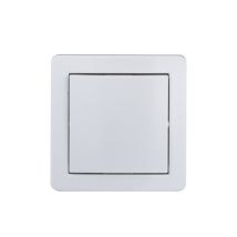Pulsante completo Alréa da superficie – Bianco – Policarbonato – 62mm x 62mm x 34mm – SISTA
