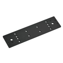 Placa De Montaje Dorma Modelo Ts 91 Color Negro Robusta