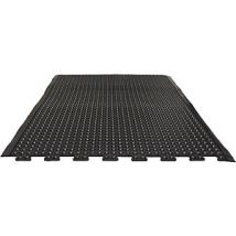 Estera antifatiga YOGA DOME BASIC – 1200 x 900 mm – Caucho natural – Color negro – 11.2 kg