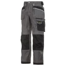 Pantalones de jardinería Duratwill Bicolor Gris-Negro Talla 50 – Snickers Workwear