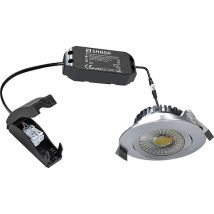 Led's Light Led Einbaustrahler 6w, 800k - 2700k, 530lm - Dimmbar - Nickel - 82 X 25 Mm