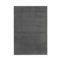 Tappeto Antiscivolo Lavabile In Poliestere Tinta Unita Elegance Gri101